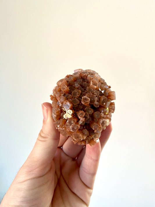 Aragoniet mineraalcluster uit Marokko