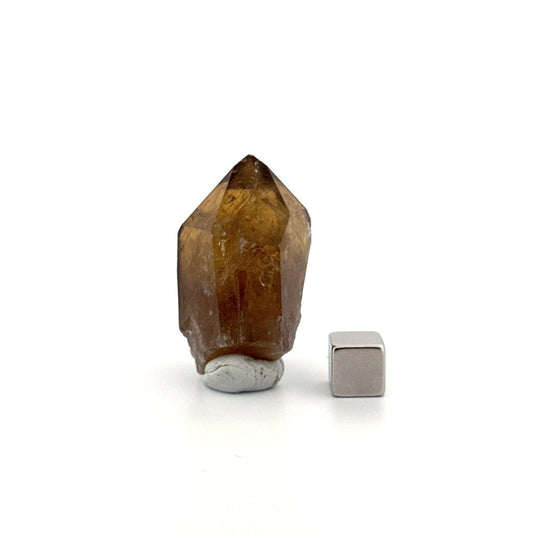 Citrine Crystal (28 Grams) – Lwena, Congo - FossilsAndMore