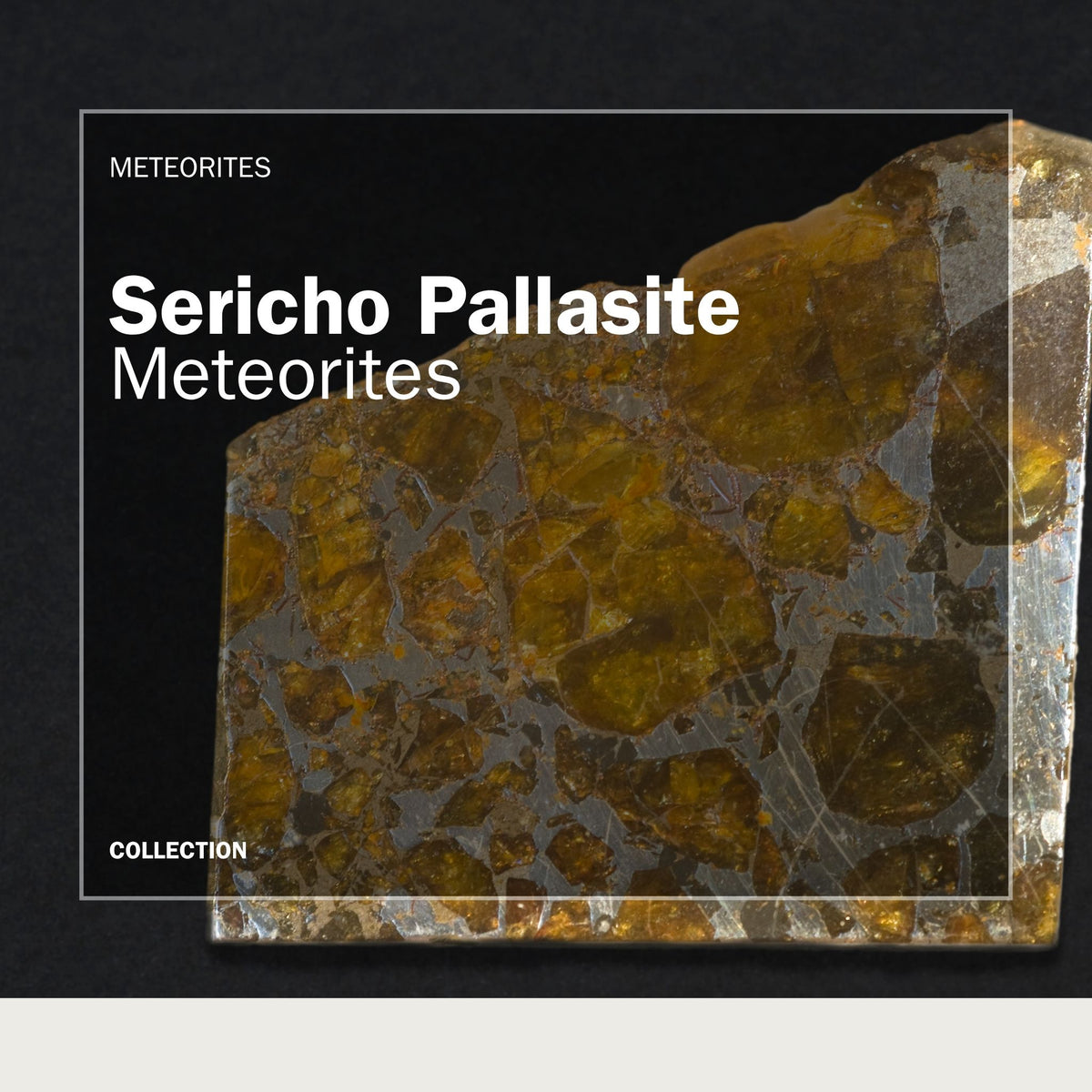 Sericho Pallasite Meteorite Fragments