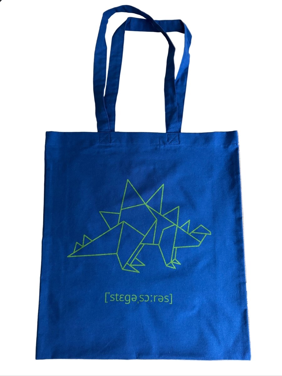 Dinosaur Stegosaurus Tote Bags