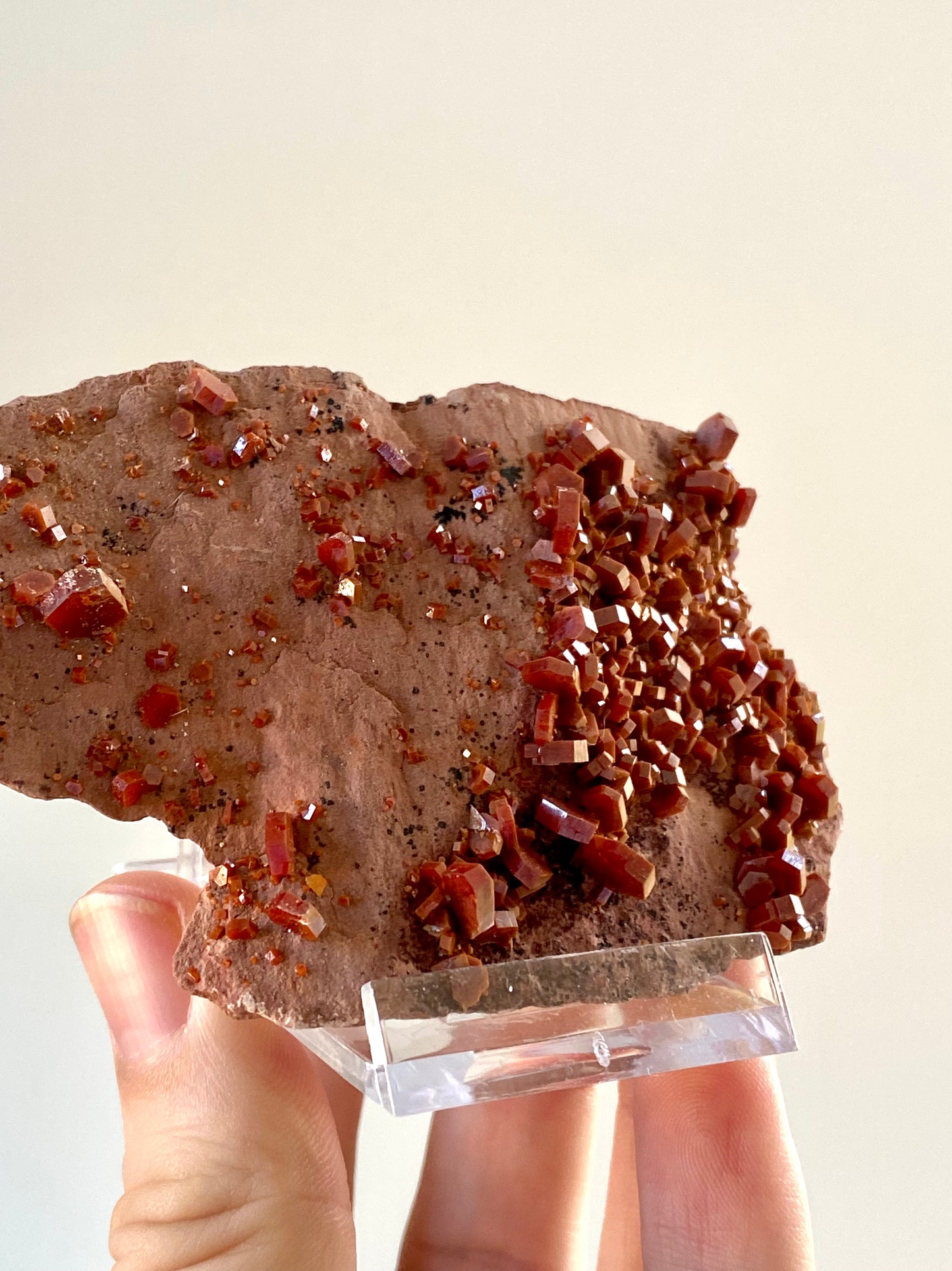 Vanadiniet mineraalcluster (121 Gram) - Mibladen, Marokko