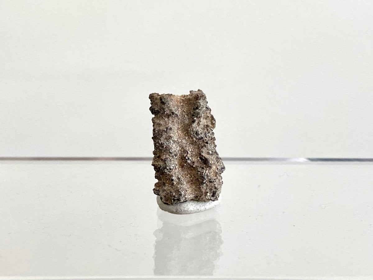 1.00" Fulgurite, Nature’s Lightning - Formed Gemstone! - FossilsAndMore