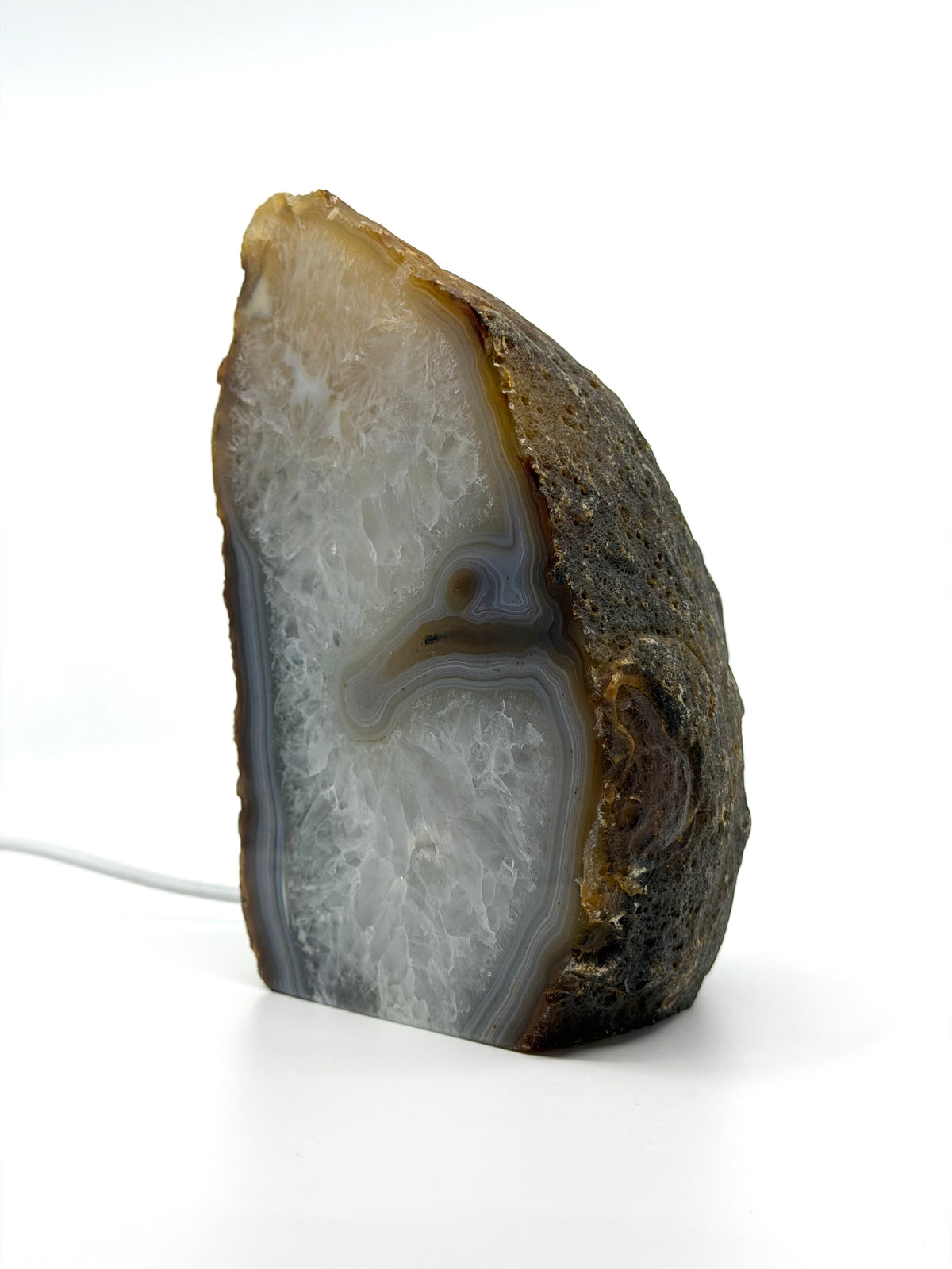 Agate Geode Lamp | 6.70"