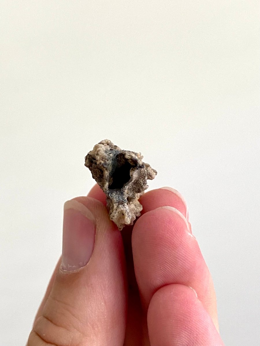 1.10" Fulgurite, Nature’s Lightning - Formed Gemstone! - FossilsAndMore