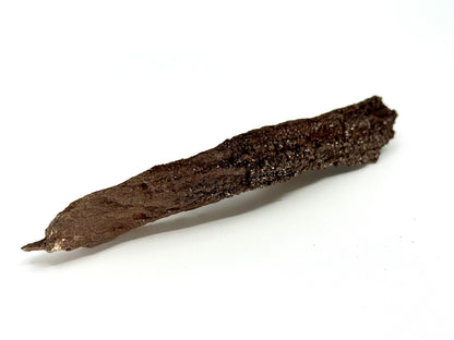 Groot stuk gepermineraliseerd hout bedekt met druzykwarts uit het Eoceen, Duitsland (210 Gram)