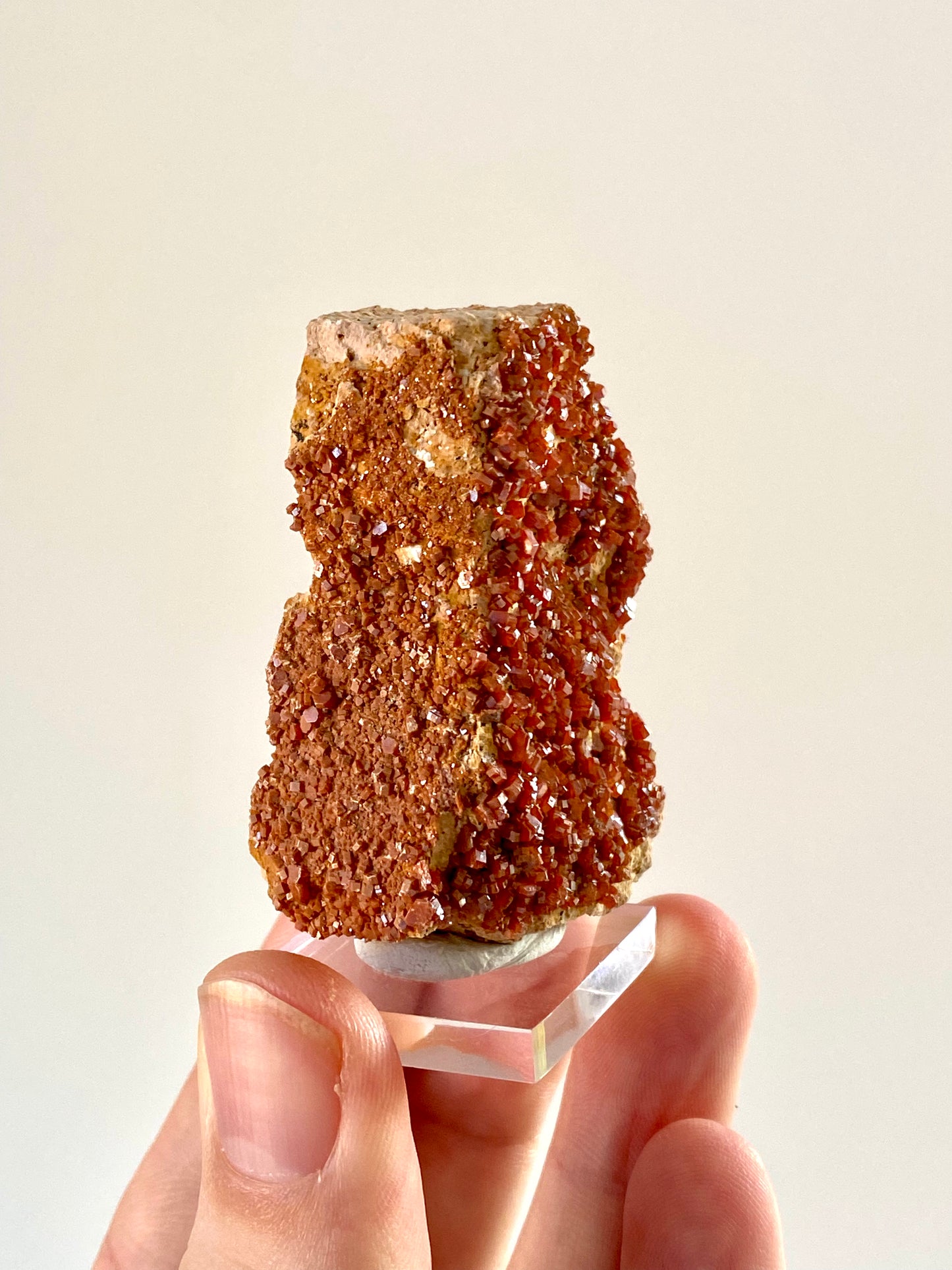 Vanadiniet mineraalcluster (53 gram) - Mibladen, Marokko