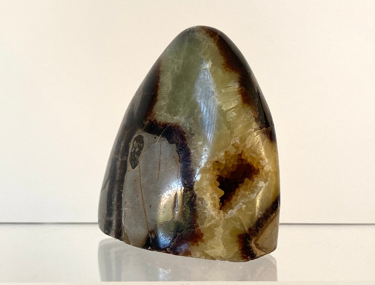 2.62" Septarian sculpture from Madagascar - FossilsAndMore