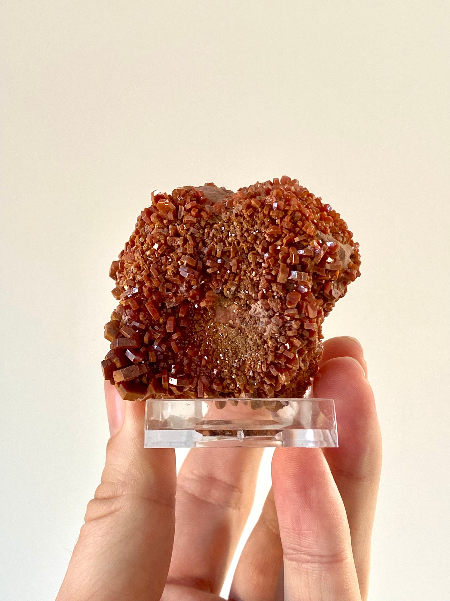 Vanadiniet mineraalcluster (186 gram) - Mibladen, Marokko