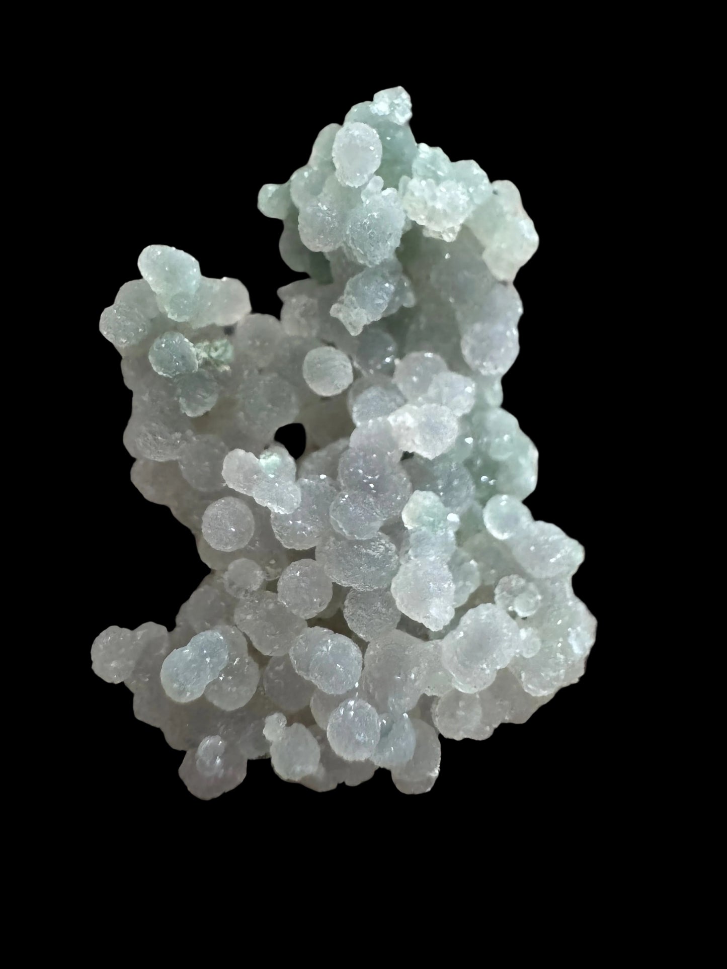 Druifagaat cluster, mineraal uit Indonesië