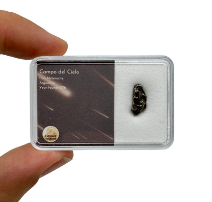 Klein Campo del Cielo meteorietfragment uit Argentinië in Gift Box