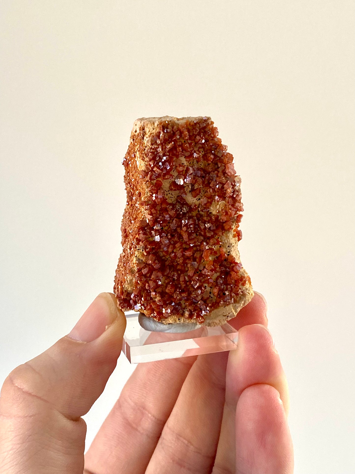 Vanadiniet mineraalcluster (53 gram) - Mibladen, Marokko