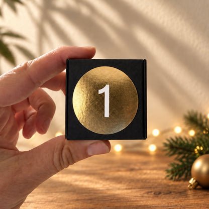 Adventskalender 24 doosjes met fossielen, mineralen en meteorieten | 2026