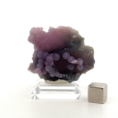 Druifagaat cluster, mineraal uit Indonesië