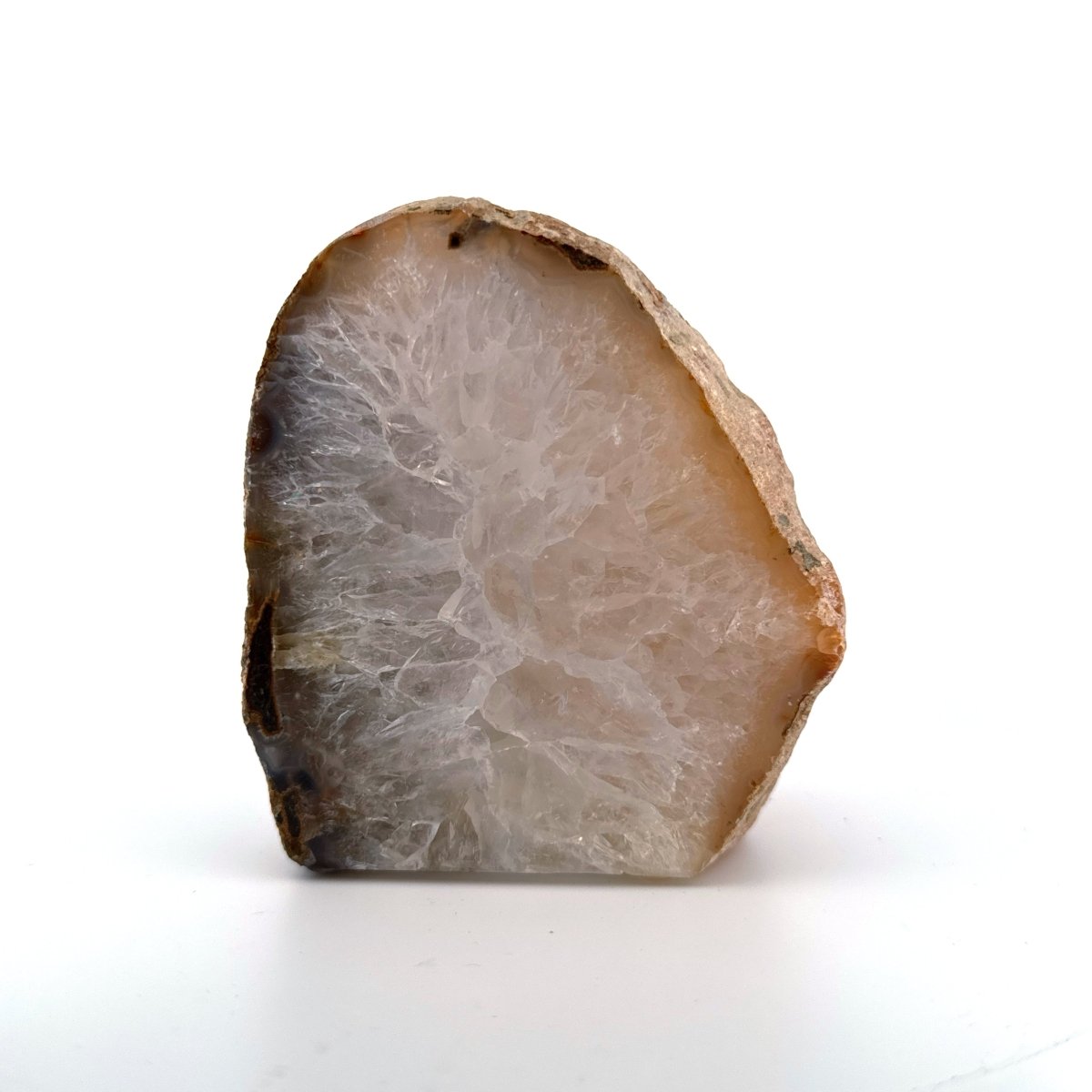 Agate Geode tealight holder - FossilsAndMore