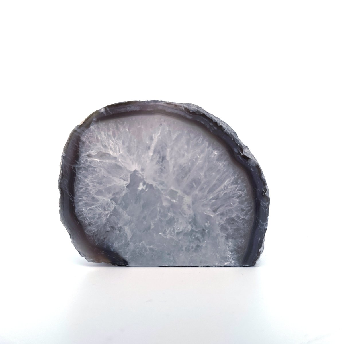 Agate Geode tealight holder - FossilsAndMore