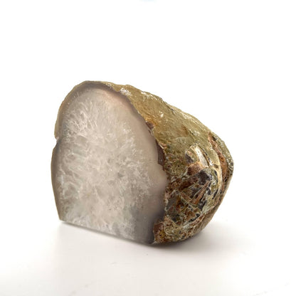 Agate Geode tealight holder - FossilsAndMore