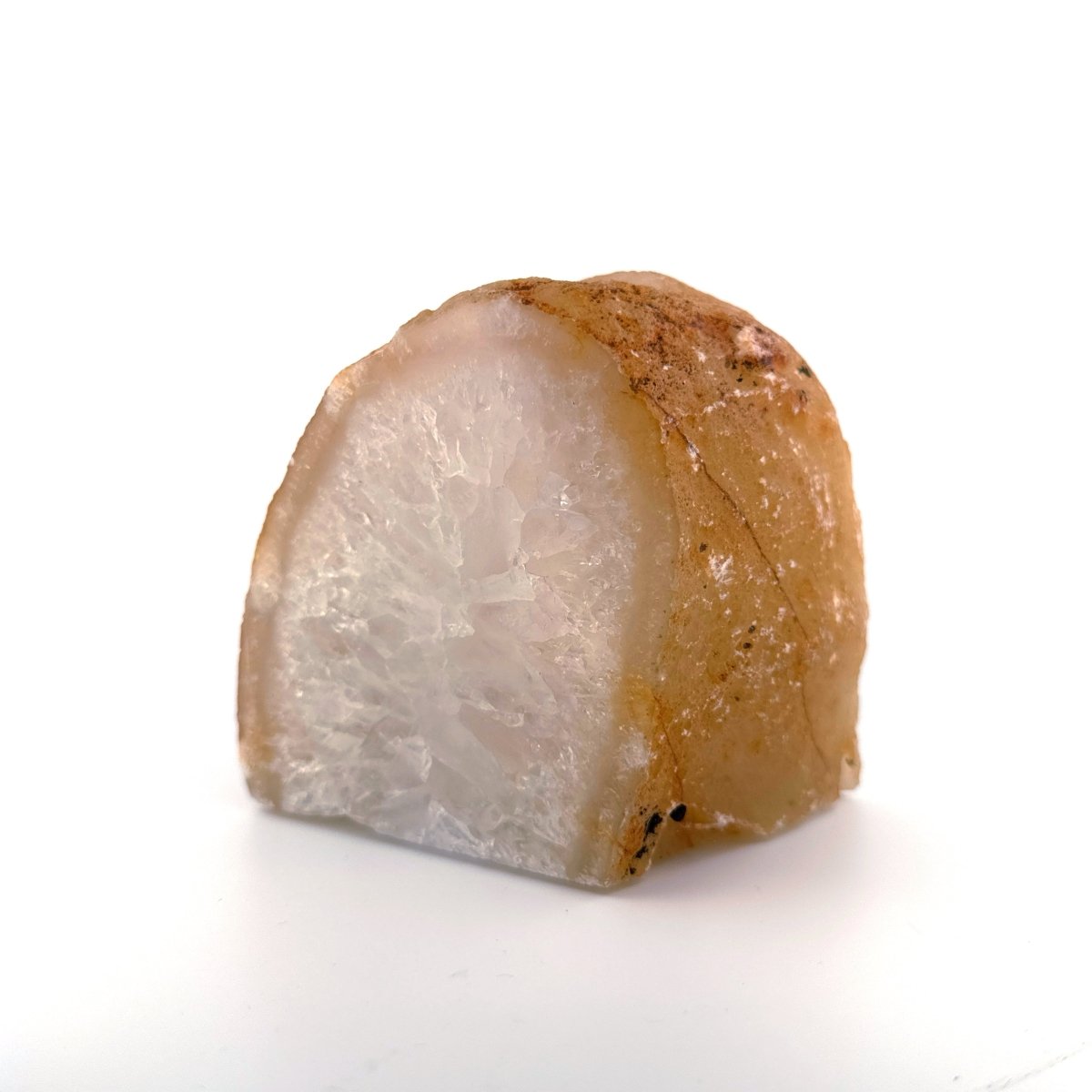 Agate Geode tealight holder - FossilsAndMore