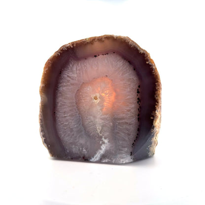 Agate Geode tealight holder - FossilsAndMore