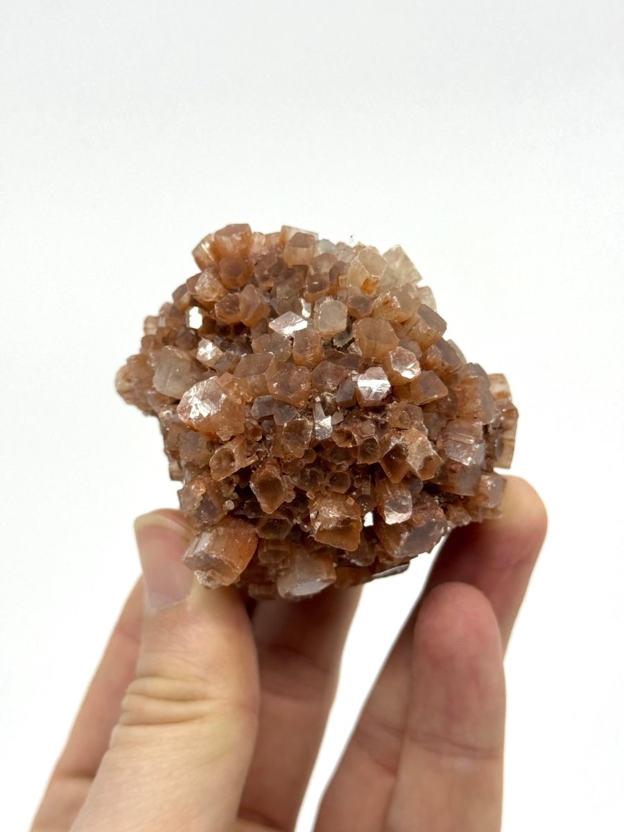 Aragonite mineral cluster (238 Grams) from Mibladen, Morocco - FossilsAndMore