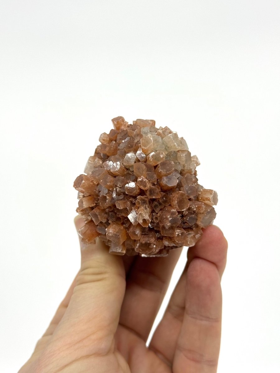 Aragonite mineral cluster (238 Grams) from Mibladen, Morocco - FossilsAndMore