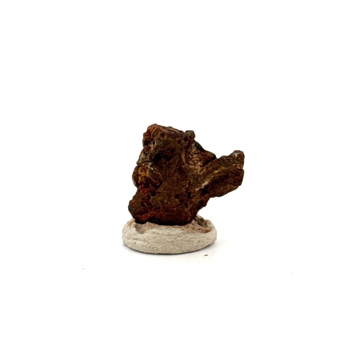 Authentic raw Sericho Pallasite Meteorite Fragment from Kenya (0.76") - FossilsAndMore