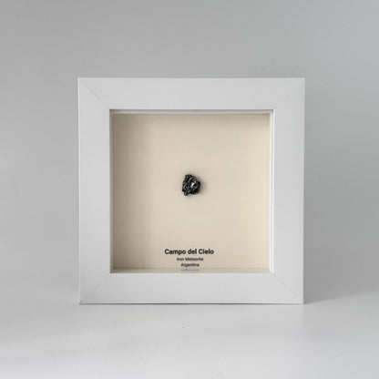 Campo del Cielo Meteorite Fragment in Deep Box Frame - FossilsAndMore