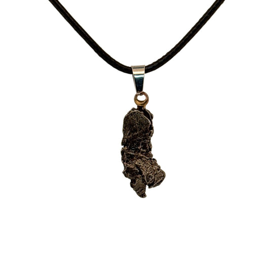 Campo del Cielo Meteorite Pendant from Argentina (003) - FossilsAndMore
