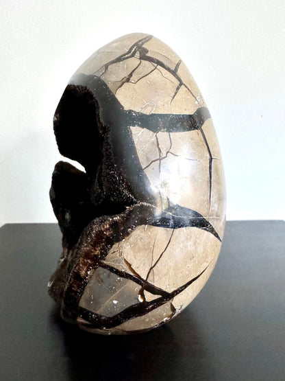 Dragon’s Egg Septarian Geode (2122 Grams) – Natural Stone from Madagascar - FossilsAndMore