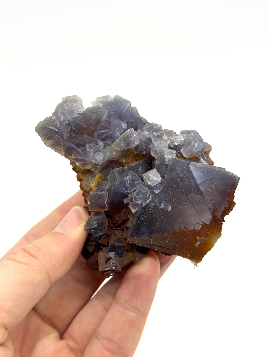Fluorite Crystal Cluster from Pakistan - 252 Grams - FossilsAndMore