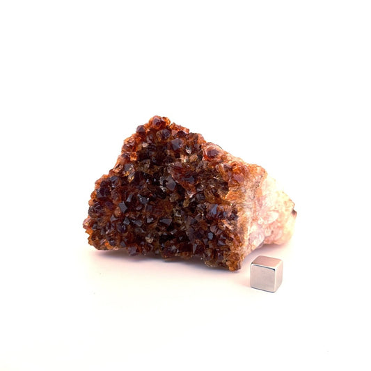 Heat treated Amethyst cluster (356 Grams) from Uruguay - FossilsAndMore