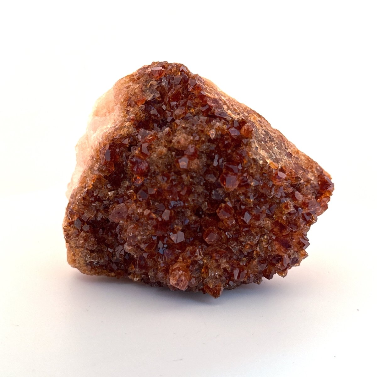 Heat treated Amethyst cluster (549 Grams) from Uruguay - FossilsAndMore