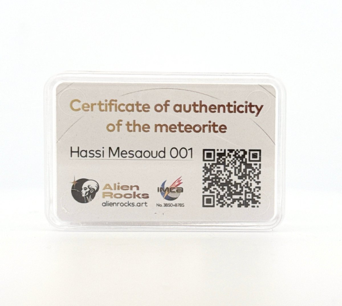 Martian Meteorite Nakhlite | Hassi Messaoud 001 - FossilsAndMore