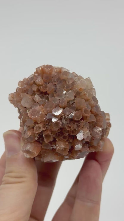 Aragoniet minerale cluster (238 gram) uit Mibladen, Marokko