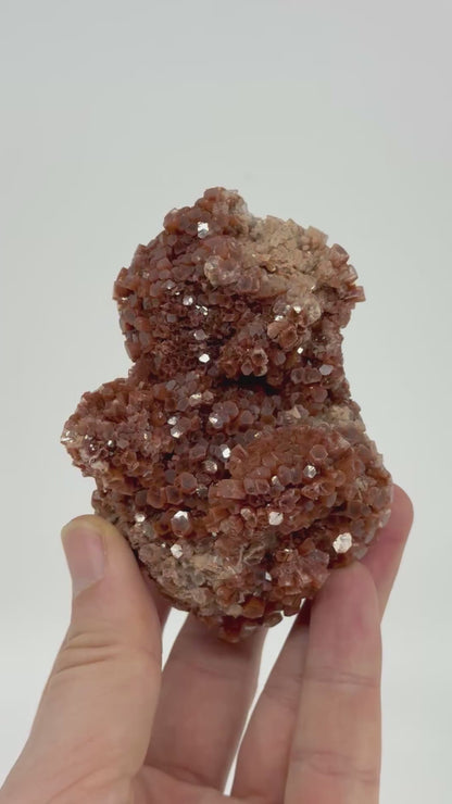 Aragoniet minerale cluster (372 gram) uit Mibladen, Marokko