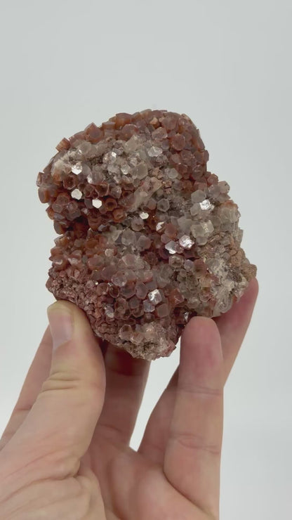 Aragoniet minerale cluster (442 gram) uit Mibladen, Marokko