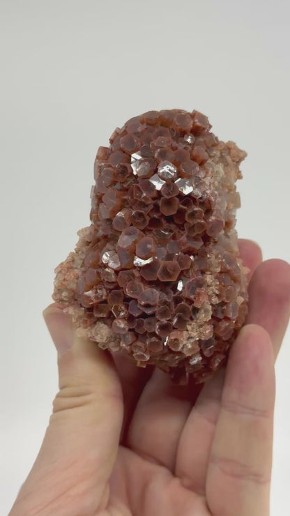 Aragoniet minerale cluster (345 gram) uit Mibladen, Marokko