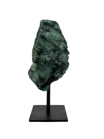 Raw Emerald Crystal on Stand from Brazil - FossilsAndMore