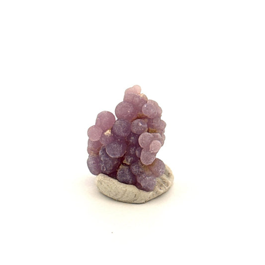 Small Grape Agate cluster from Indonesia, mineral (12) - FossilsAndMore
